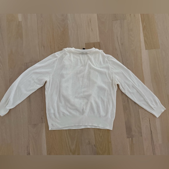 J. Crew Ruffled Tissue Sweater - Picture 2 of 7